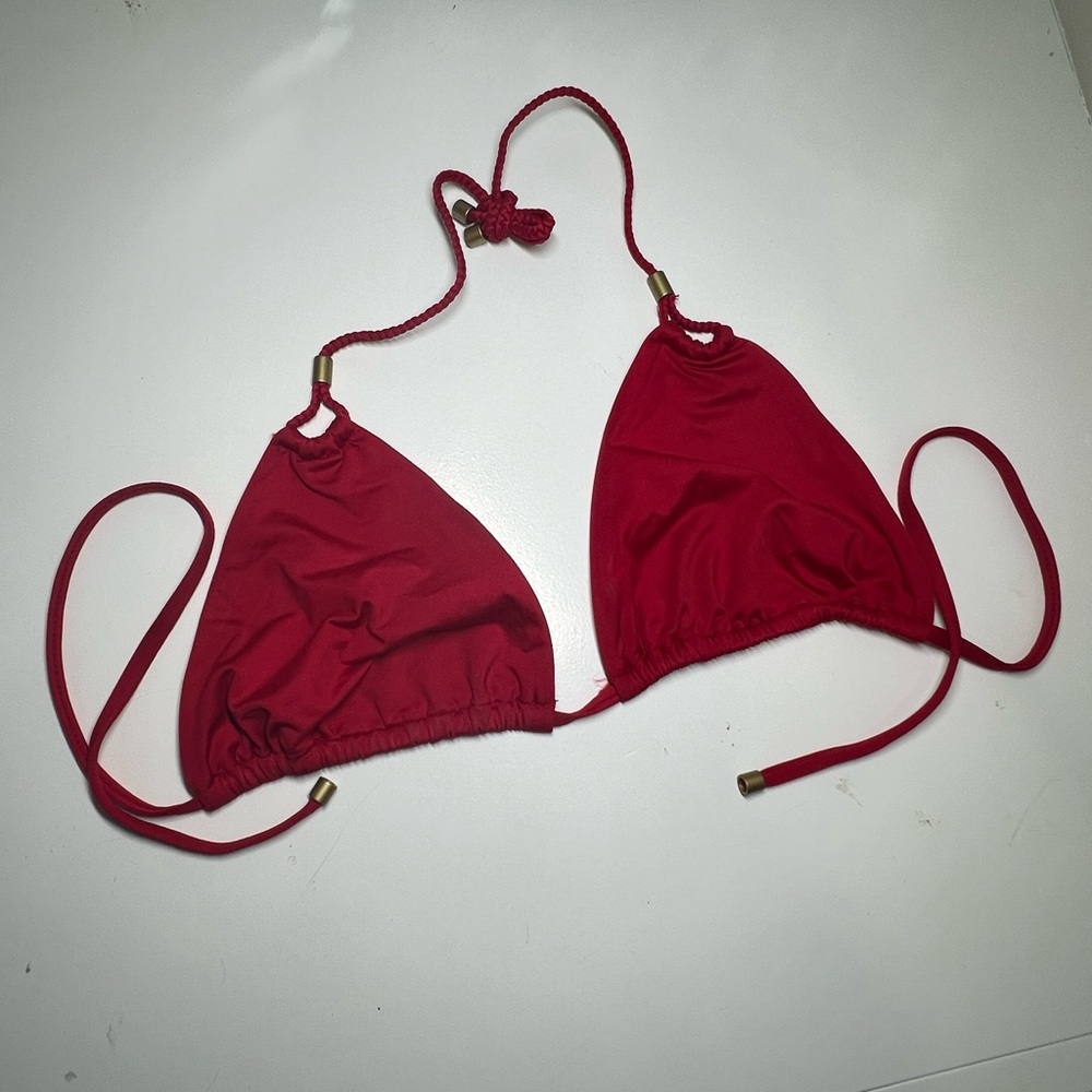 Rip Curl Red Bikini Top